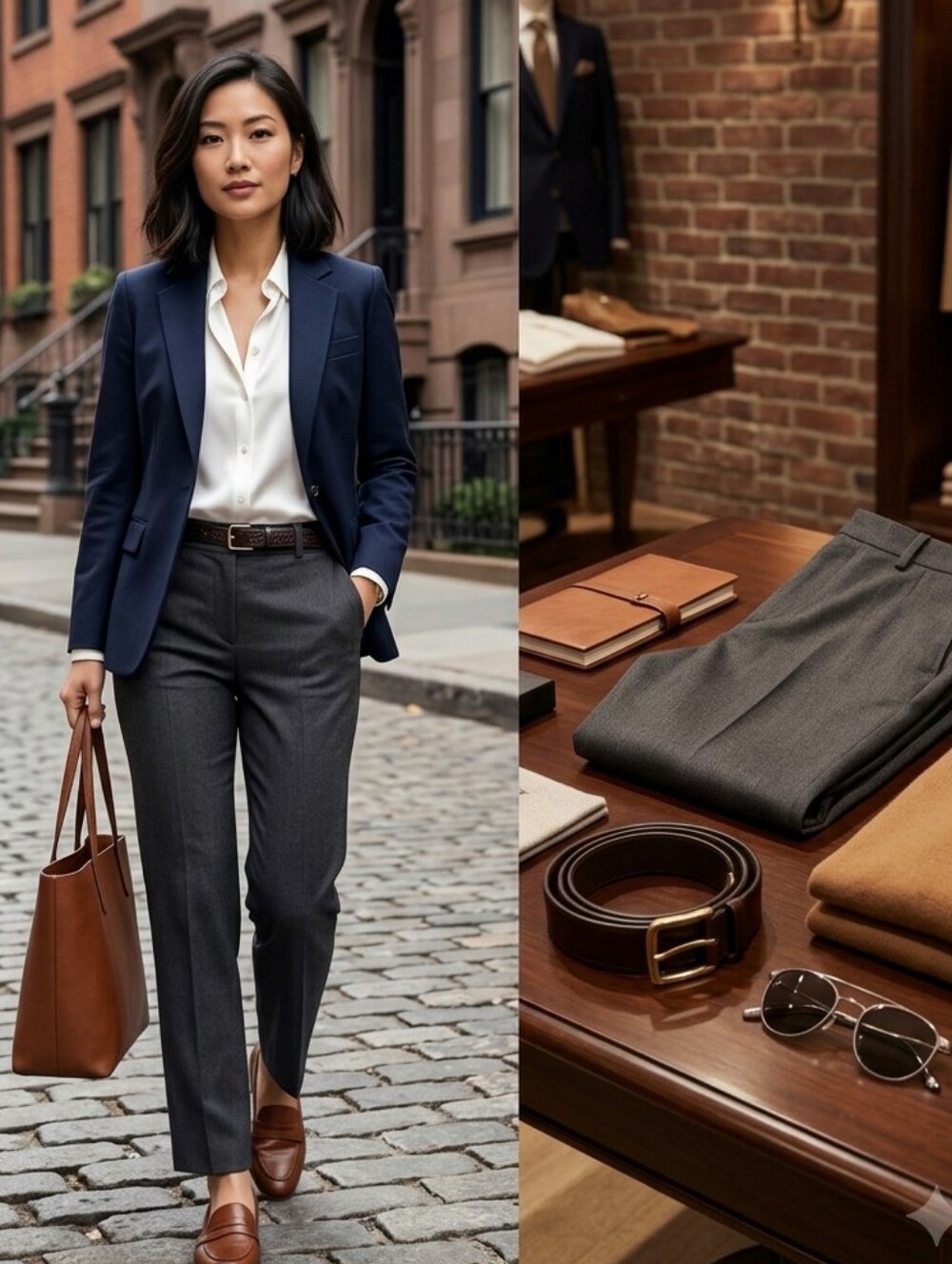 LAUREN Ralph Lauren Wool Blend Trousers Pants Size 8P​
